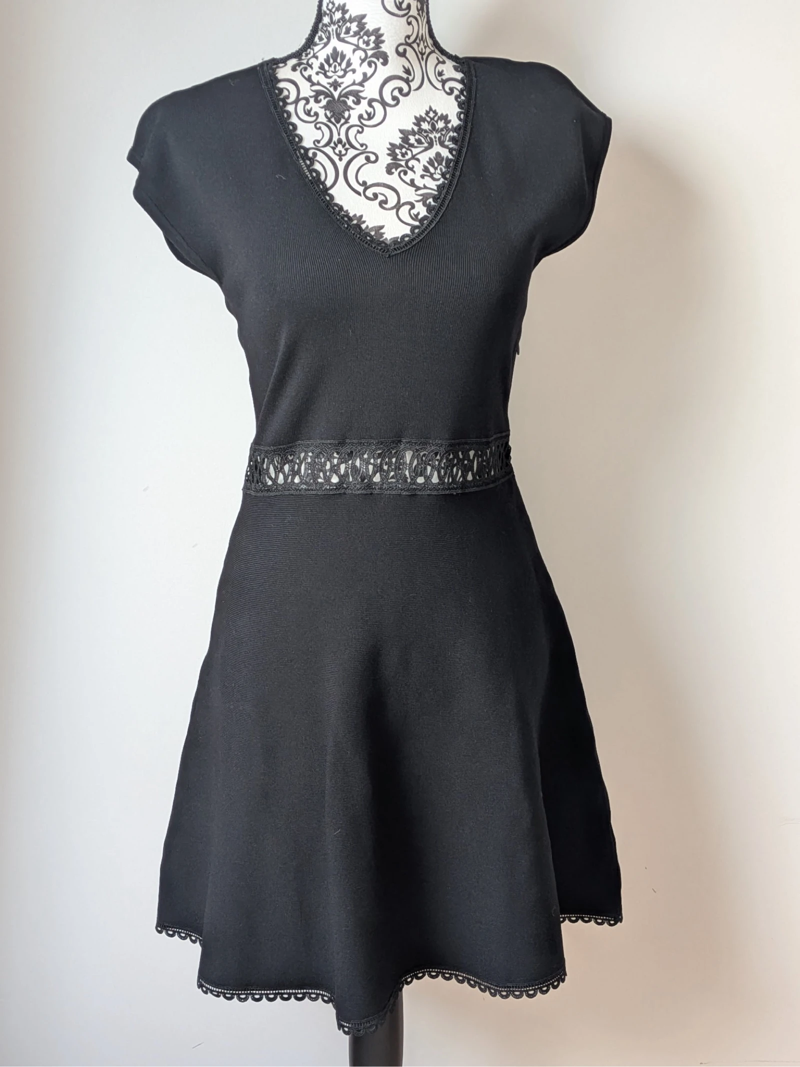Robe Morgan noir forme trapèze taille 36 S 💝